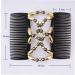 Beads Hair Combs Magic Elastic Hair Clips Stretchy Hair Comb Double Clips for Female Girls Hair Accessory - Buy Online on GoSupps.com