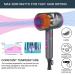 Flintronic 2000W Foldable Hair Dryer - 4-in-1 Professional Ionic Dryer with 3 Speeds Styling Nozzles & Diffuser | Warm & Cool Airwrap for Salon & Family - #2 Iron Gray Rose - Buy Online on GoSupps.com