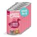 Edgard & Cooper Puppy P t (Duck & Chicken 400g x 6) Grain Free Fresh Meat & Quality Protein Real Ingredients for Dogs Hypoallergenic No Added Sugars