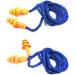 Tvoip 10 Pairs Soft Silicone Corded Ear Plugs | Reusable Hearing Protection for International Shipping - Buy Online on GoSupps.com