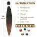 Ancient Lichenhaar Easy Braid - 30 Itch-Free Synthetic Hair Extensions (6 Pack) - Yaki Texture Crochet Braids (1B/30#) - International Shipping Available - Buy Online on GoSupps.com