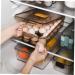 Healeved Box Egg Carton Refrigerator Eggs Fridge Egg Dispenser Fridge Egg Holder Egg Holders re-usable - Buy Online on GoSupps.com