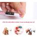 Qufiiry 5Pcs Silicone Nail Art Brush Dual Head Manicure Carving Pen Set - Buy Online on GoSupps.com