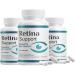 (Pack 3) Retina Supplement Capsules VisionClear Pills - Maximum Strength Supplement for VisionVitamin (180 Capsules)