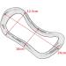 Liujiami Pilates Circle Yoga Ring - Fitness Device for Fascia Stretching & Training | Violet | Thighs Shoulders Back Arms & Legs - Buy Online on GoSupps.com
