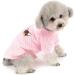 Zweitea Warm Fleece Dog Sweater for Small Dogs - Soft Winter Jacket for Puppies & Cats - Pink L (1 Pack) - Buy Online on GoSupps.com