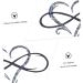 HOOTNEE 1pc Pendant Ornament Emblems Home Decor Outdoor Home Heart Hanging Decor Sculpture Delicate 30x26cm Silver - Buy Online on GoSupps.com