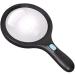 Portable Magnifier with Light Handheld 2 LED Light 45x Magnifier Reading for Task Full of Stars
