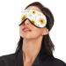 Adjustable Light Blocking Eye Mask for Deep Sleep | Haskirky Breathable Eye Mask for Men and Women | Ideal for Travel, Yoga, and Meditation - Buy Online on GoSupps.com
