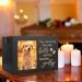 XLarge Pet Memorial Urn for Dog or Cat Ashes - Wooden Cremation Urn with Photo Frame and Memory Box - Loss Pet Remembrance Gift - Buy Online on GoSupps.com