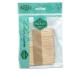 Nano absolute barber mini 50 pieces of wooden spatula wooden stick wax spatula for hair removal eyebrows distance agda spatula dimensions: 9.3 cm x 1 cm x 0.3 cm