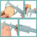 Uonlytech Pied Coulisse en Plastique Gris 150 MM pour Sourcils R gle Double chelle Outil de Mesure pour Maquillage et Retouche Domicile - Buy Online on GoSupps.com