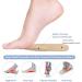 Pigskin Arch Support Insoles for Women | Pain Relief for Plantar Fasciitis & Flat Feet | Self-Adhesive Heel Cushions for High Heels Sandals & Flats - 2 Pairs (Size 8-12 - Buy Online on GoSupps.com