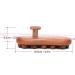 ZJchao 16.5 cm Sandalwood Massage Brush - Ergonomic Fascia Tool with Smoothing Balls for Ultimate Relaxation - Buy Online on GoSupps.com