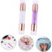 minkissy 2pcs Nail Stamp Nail Art Stamper Head French Tip Nail Tool Nail Art Stamp Tool Nail Art Stamper for French Manicure Nail Art Stamping Tools Silica Gel Template Purple Printing 11.50X2.00X2.00CM Purple - Buy Online on GoSupps.com