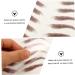 FOMIYES 18 Sheets Waterproof Eyebrow Stickers Eyebrow Grooming Fake Eyebrow Stickers Hair 6d Template - Buy Online on GoSupps.com