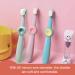 Baby Toothbrush for 1-2 Years | Soft Ultrafine Fiber Children's Toothbrush (Pink) - Gentle Oral Care - Buy Online on GoSupps.com