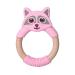 Baby childhood diseases toys wood silicone bite ring cartoon animals book childhood diseases toys bpa free for newborn rattles baby oral care toys