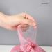 Qiviya Long Bath Loofah with Handle - Exfoliating Shower Pouf Ball for Men and Women (Pink) - Buy Online on GoSupps.com
