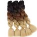 LDMY Jumbo Braids Hair Extensions 6 Bundle Pack - Ombre Brown & Blonde 24 Synthetic Kanekalon Jumbo Braiding Hair - Buy Online on GoSupps.com