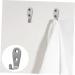 Alipis 10 Pcs Hook up Heavy Duty Hook Heavy Duty Clothes Rack Hand Towel Hook Hats Hook Bulk Jacket 5X3CMx2pcs Silverx2pcs - Buy Online on GoSupps.com