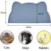 Buy Septillar Silicone Bowl Pad for Cats & Small Dogs - Waterproof & Slipproof Pet Mats (Stone Blue 44x25 cm) - Buy Online on GoSupps.com