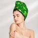 St. Patrick's Day Microfiber Hair Towel - Super Absorbent Coral Velvet Wrap for Long Curly & Thick Hair | Quick Dry Solution for Women - Buy Online on GoSupps.com