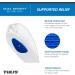 Buy Tuli's Polar Bears Dual Density Heel Cups - Extra Large for Heel Spurs Relief | International Shipping Available - Buy Online on GoSupps.com