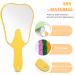 Cute Tooth Shaped Dental Mirror - Ideal Oral Clinic Gift for Women & Kids (Green) - International Shipping - Buy Online on GoSupps.com