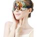 Light-Blocking Golden Retriever Eye Mask | Soft Coconut Tree Sleep Mask for Men & Women | Adjustable Comfortable Blindfold - Buy Online on GoSupps.com