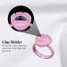 Fenshine 100 PCS Lash Glue Holder Ring Cups - Pink | Eyelash Extension Supply for Volume Lashes | Quick Blossom Cups - 2 Methods of Use - Buy Online on GoSupps.com