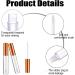  N /A Set of 24 transparent 10ml tubes with brush tip - Refillable - For lip lacquer and lip balm - 2 x 10ml plastic syringes - For DIY makeup (rose gold) - Buy Online on GoSupps.com