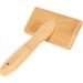 Buy Macrame Comb - Beautiful Brush for Tapestries | Soft Curves & Fine Polished Bamboo - Fast Brushing | International Shipping - Buy Online on GoSupps.com