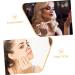HONMEET Fish Tail Brush Blush Brush Nose Shadow Brush Women Makeup Brush Powder Makeup Brush Foundation Brush Brushes for Nose Makeup Brush for Nose Contour Cosmetic White Highlight Miss 18.50X1.00X1.00CM White - Buy Online on GoSupps.com
