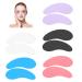 5 Pairs Under Eye Patches Reusable Eye Patches Silicone Patches Under Eye Mask Silicone Eye Patches Reusable Overnight for Dark Circles and Puffiness Effect to Reduce Wrinkles and Fine Lines Colorful
