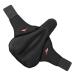 LuxoBike Gel Bike Seat Cover Padded Bicycle Seat Covers for Men  Comfort Extra Soft Padded Gel Bicycle Seat Pad  Spin Bike Seat Cushion Pads  Cycling, Spinning Class, Exercise Bike Stationary Cycle Black