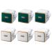 Tube Toothpaste Squeezer Toothpaste Squeezer Rolling Tube Toothpaste Squeezer Wall Mounted Toothpaste Dispenser Toothpaste Seat Holder Stand Toothpaste Clip Saves Facial Cleanser Manual Toothpaste Sq Green(3pcs)+white(3pcs)
