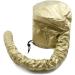 Ruilogod Gold Tone Polyester Portable Hair Drying Styling Soft Bonnet Hood Blow Dryer Connect Cap - Buy Online on GoSupps.com