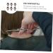 Minkissy 12 STK Schalernor Silk Dampers - Hair Salon Sound Absorbers Hairdressing Shears Styling Tools & Accessories - Buy Online on GoSupps.com
