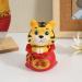 ORFOFE Kids Playset 6 Pcs Year of The Tiger Bobble Head Ornament Red Gift Cute Office Resin Children Toys Redx6pcs 6X6X9.5CMx6pcs - Buy Online on GoSupps.com