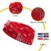 Buy 6 Pieces Paisley Headbands for Women - Elastic Cotton Wide Hair Bands & Yoga Turbans for Sports Running & Yoga - Buy Online on GoSupps.com