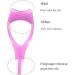 Mascara Shield Guard Reusable Mascara Shield For Eyelashes Mascara Protective Tool Portable Mascara Guard Mascara Makeup Comb Top and Bottom Eyelash Comb Bright Pink - Buy Online on GoSupps.com