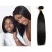 SIADEE 14 Inch 8A Grade Brazilian Real Virgin Human Straight Hair 1 Bundles 100g, Pack of 1, 100g/bundle, Natural Color Hair Bundles (14 inch, Straight) 14" Straight