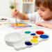 Painting Tray Artistic Color Mixing Palette Watercolor Mixing Tray | For Adults Students Beginner Artists Travel Projects Parties - Buy Online on GoSupps.com