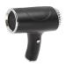 Negative Ionic Dryer 100W High Speed Portable Blow Dryer 1200mAh Rechargeable Hair Dryer for Fast Drying Low Noise Professional Blow Dryer for Home Travel Salon Dormitory Black