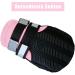 Reestboo Non-Slip Dog Shoes - 4 Pack Reflective Strap & Velcro Fastener for Small Dogs | Winter Protection Boots in Pink - Buy Online on GoSupps.com