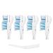 Sensitive Replacement Electric Replacement Toothbrush Heads (4 Count) Dual Clean Rotating Sets for Braun Oral B Cross Action Power
