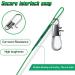 Truscend Fishing Leaders Saltwater Tackle Rig with Swivels Snap - High-Strength Stainless Steel Wire - Fishing Gear Kit for Lures and Hooks - 14KG-60PCS - Buy Online on GoSupps.com