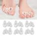 Hammer Toe Cushion Pad 3 Pairs Hammertoe Corrector Medical Grade Silicone Soft Hammer Toe Crest Pad with 2 Separator
