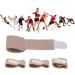 Toe Straightener Brace for Hammer Toes & Broken Toes | Superior Splint & Wrap for Men & Women - 1 Pair (Tan - Buy Online on GoSupps.com